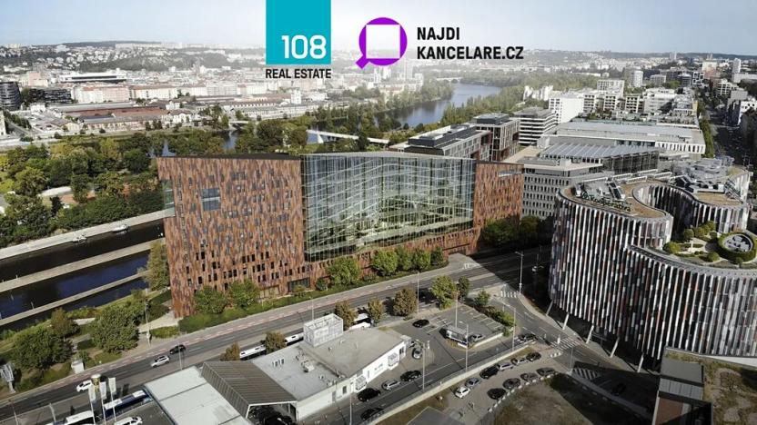 Pronájem kanceláře, Praha - Karlín, Karolinská, 537 m2