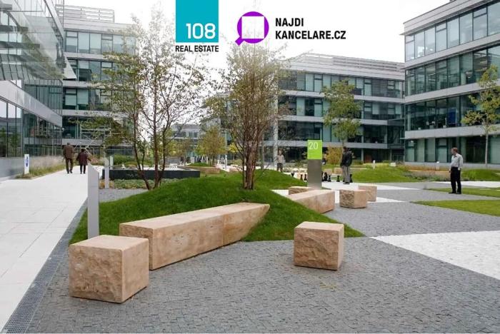 Pronájem kanceláře, Praha - Chodov, V parku, 610 m2