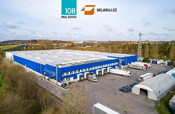 Pronájem skladu, Nučice, Na Trojce, 6500 m2
