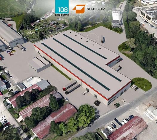 Pronájem skladu, Újezdeček, Hudcovská, 10000 m2