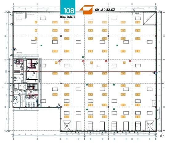 Pronájem skladu, Plzeň, Edvarda Beneše, 7000 m2