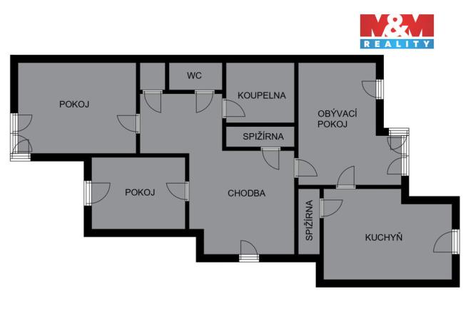 Prodej bytu 3+1, Králíky, Leoše Janáčka, 95 m2