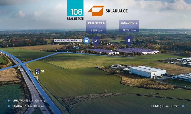 Pronájem skladu, Velká Bíteš, 29936 m2