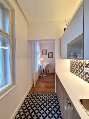 Pronájem bytu 1+kk, Písek, Mírové nám., 24 m2