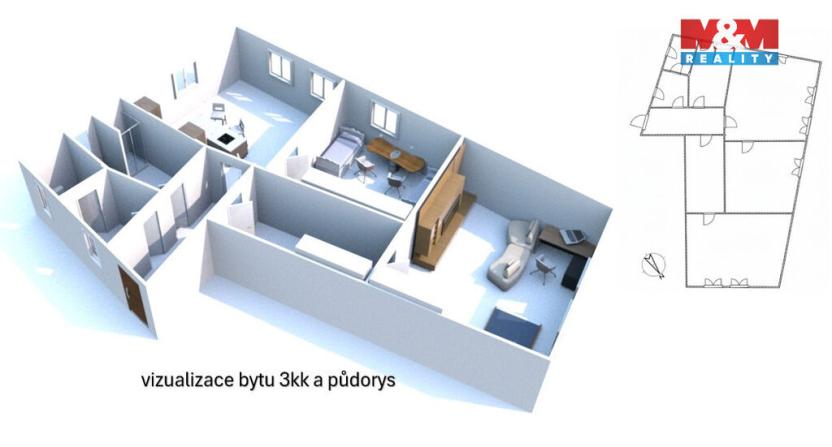 Pronájem bytu 2+1, Kolín - Kolín IV, Kutnohorská, 95 m2