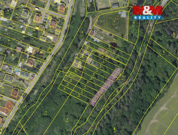 Prodej louky, Bystřice, 682 m2