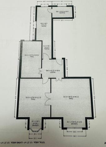 Pronájem bytu 3+1, Jablonec nad Nisou, Lidická, 101 m2