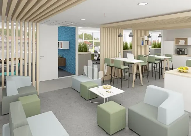 Pronájem kanceláře, Praha - Smíchov, Radlická, 2344 m2