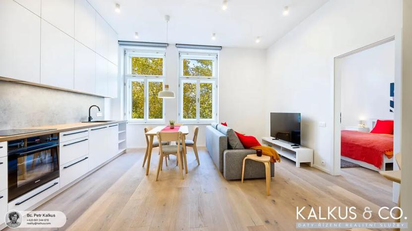 Pronájem bytu 2+kk, Hradec Králové, Eliščino nábřeží, 44 m2