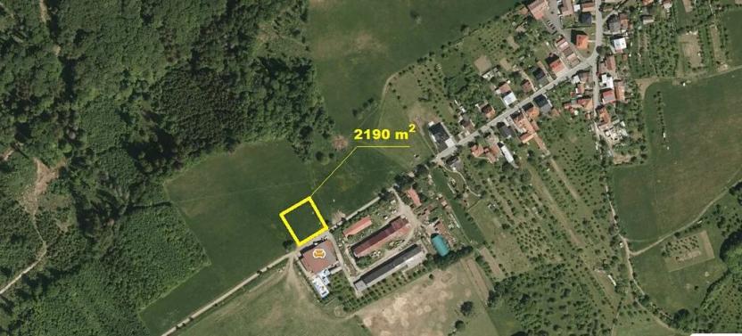 Prodej komerčního pozemku, Petrůvka, 2190 m2