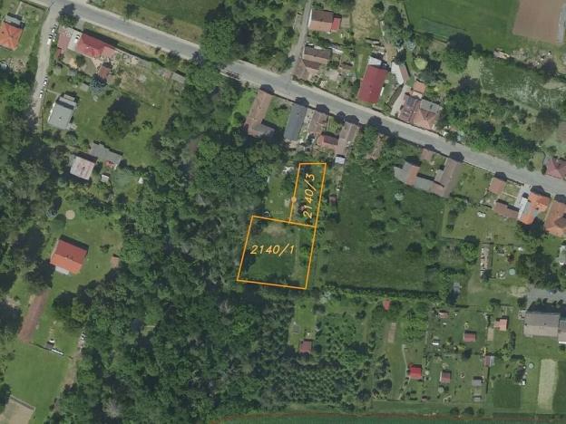 Dražba pozemku, Potěhy, 1589 m2