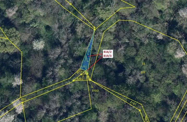 Dražba lesa, Zubrnice, 85 m2