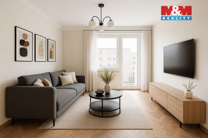 Prodej bytu 2+1, Příbram - Příbram VII, Edvarda Beneše, 63 m2