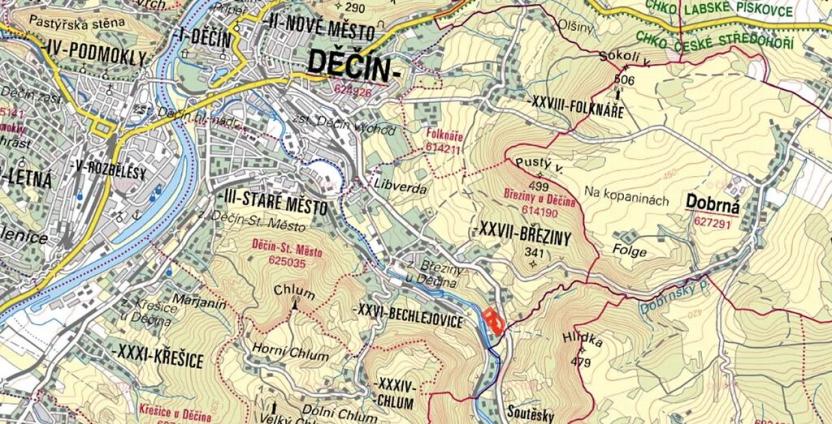 Prodej pole, Děčín, 12365 m2