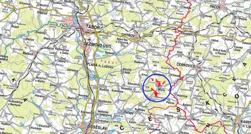 Prodej pole, Mlýny, 46939 m2