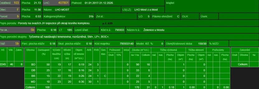 Prodej lesa, Želenice, 6238 m2