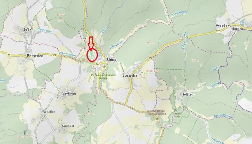 Prodej pozemku, Sloup, 3678 m2