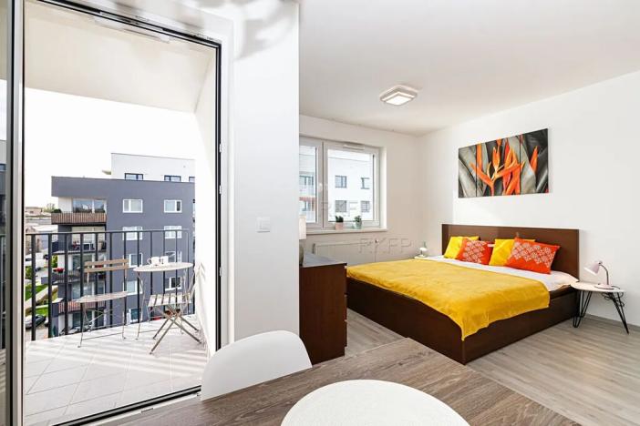 Pronájem bytu 1+kk, Praha - Vysočany, Strnadových, 33 m2