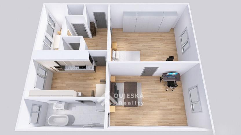 Pronájem bytu 2+1, Brno - Královo Pole, Antonína Macka, 83 m2