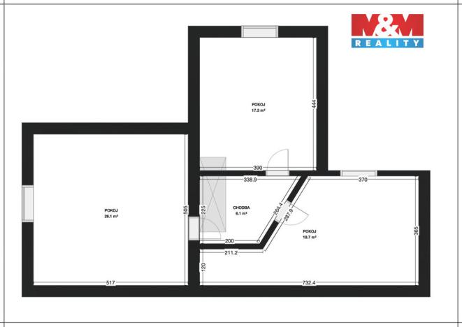 Prodej rodinného domu, Příkrý, 128 m2