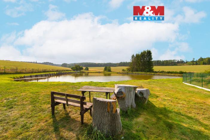 Prodej rybníku, Olbramov - Zádub, 6672 m2