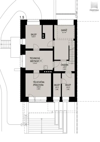 Prodej kanceláře, Brno, Obecní, 287 m2