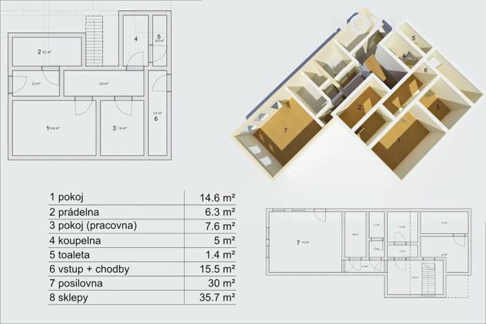 Prodej rodinného domu, Plav, 218 m2