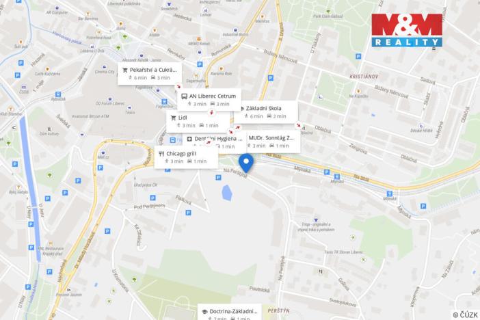 Prodej obchodního prostoru, Liberec - Liberec IV-Perštýn, Na Perštýně, 53 m2