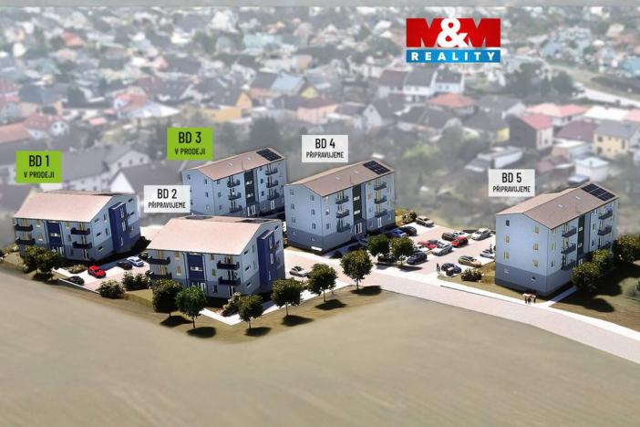 Prodej bytu 3+kk, Dačice - Dačice V, U Stadionu, 55 m2