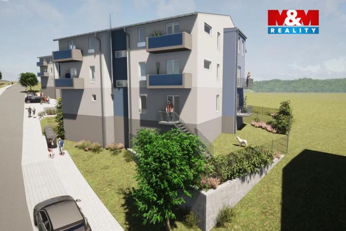 Prodej bytu 3+kk, Dačice - Dačice V, U Stadionu, 55 m2