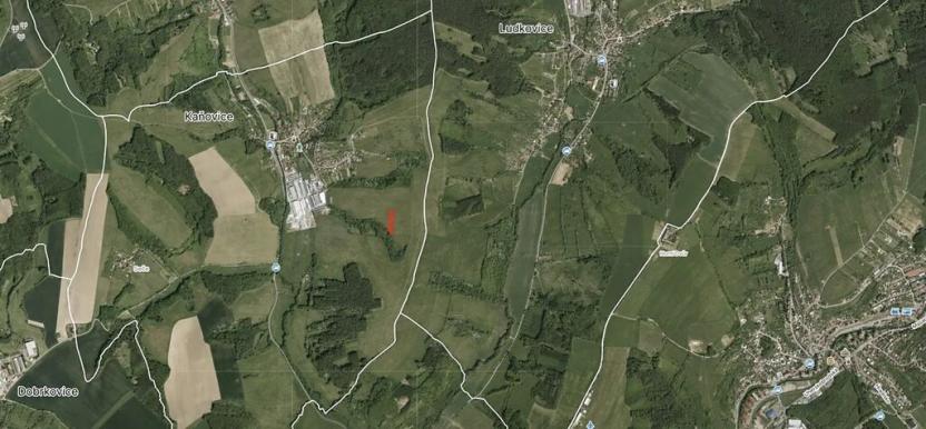 Prodej pole, Kaňovice, 2896 m2