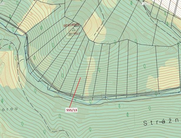 Dražba lesa, Vranová Lhota, 5798 m2