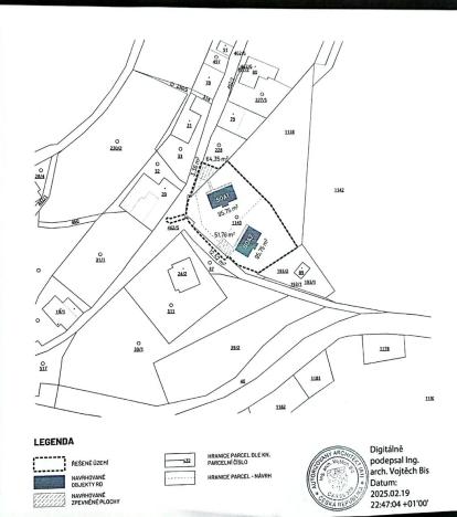 Prodej pozemku pro bydlení, Janůvky, 752 m2