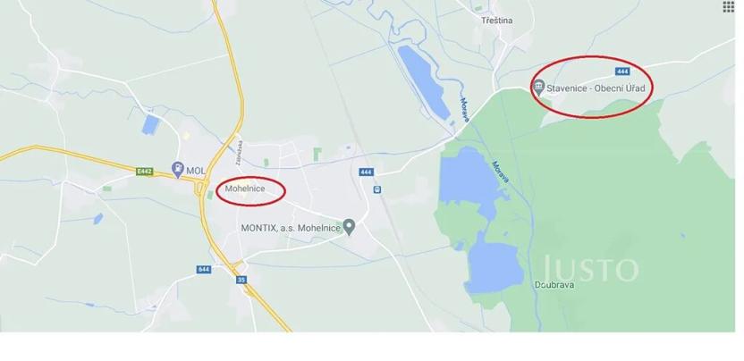 Prodej pozemku pro bydlení, Stavenice, 828 m2