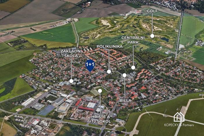 Prodej bytu 1+kk, Praha - Kbely, Toužimská, 29 m2