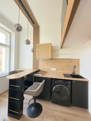 Pronájem bytu 1+kk, Praha - Nové Město, Sokolská, 17 m2