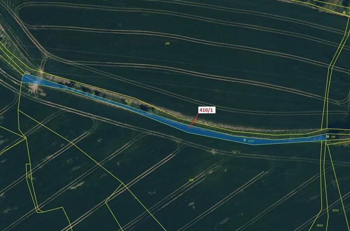 Dražba pozemku, Olešná, 783 m2