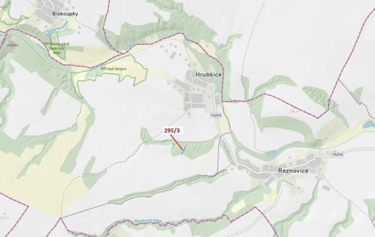 Dražba pozemku, Ivančice, 789 m2