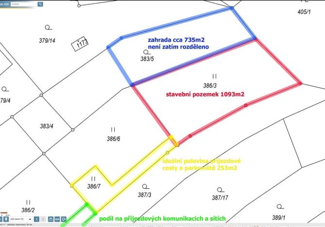 Prodej pozemku pro bydlení, Pozlovice, 1844 m2