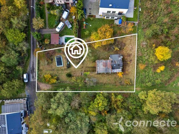 Prodej pozemku, Praha - Lipence, U žlábku, 1270 m2