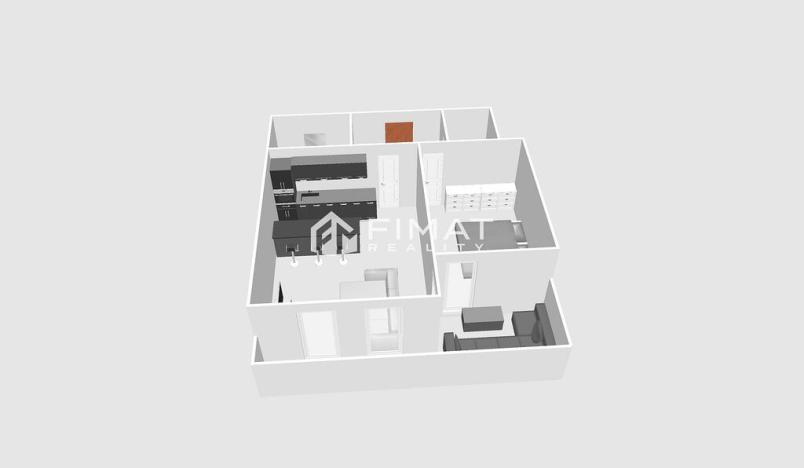 Pronájem bytu 2+kk, Praha - Modřany, Vrátnická, 55 m2