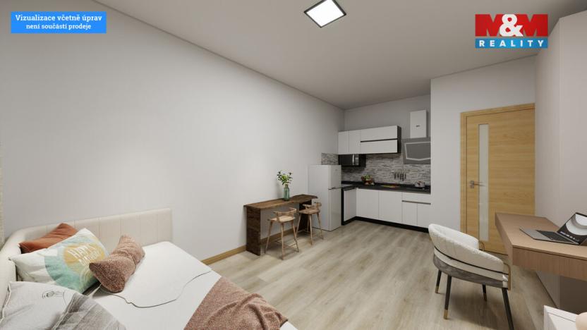 Prodej bytu 1+kk, Děčín - Děčín III-Staré Město, Žerotínova, 28 m2