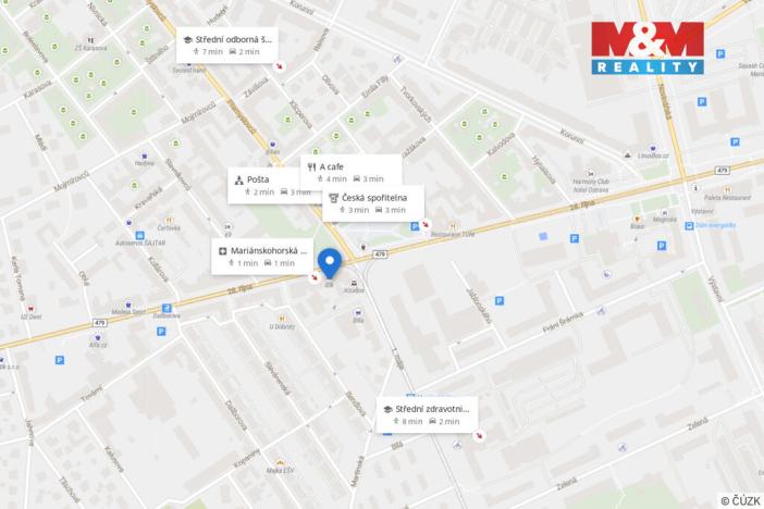 Pronájem obchodního prostoru, Ostrava - Mariánské Hory, 28. října, 90 m2