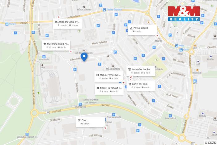 Prodej bytu 4+1, Most, Albrechtická, 78 m2