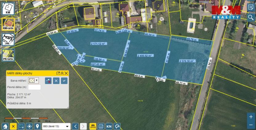 Prodej pozemku pro bydlení, Újezd u Přelouče, 2500 m2