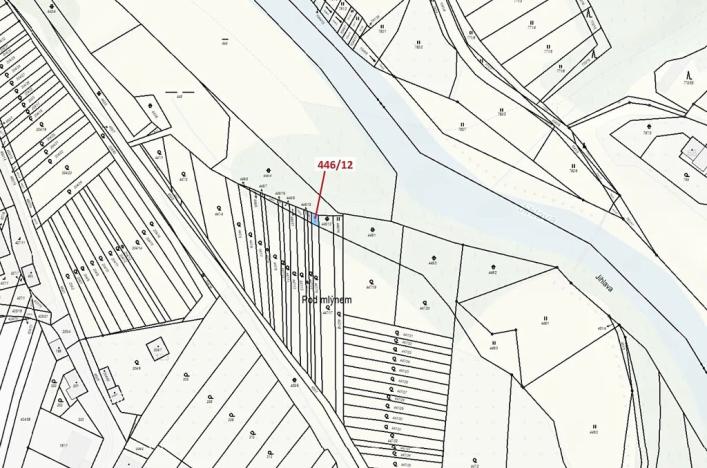 Dražba pozemku, Ivančice, 24 m2