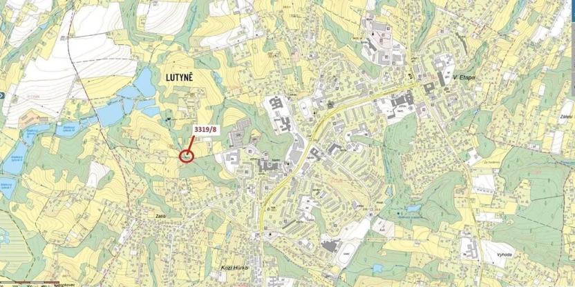 Dražba pozemku, Orlová, 152 m2