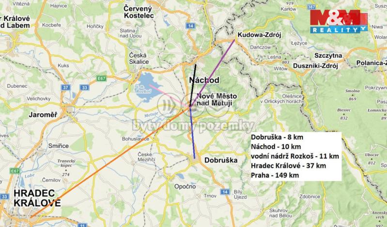 Prodej činžovního domu, Nové Město nad Metují, Rezek, 293 m2