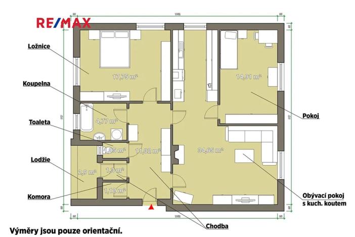 Prodej bytu 3+kk, Dobřany, Tylova, 90 m2