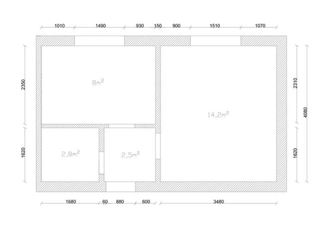 Pronájem bytu 1+1, Litvínov, Horská, 29 m2